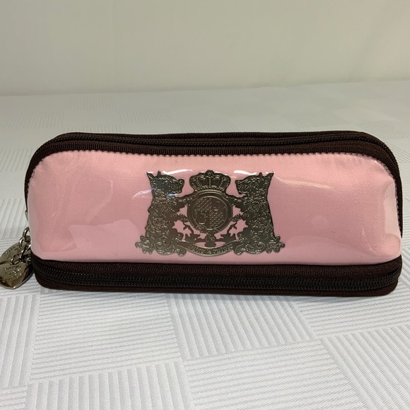 Juicy Couture Handbags - Juicy Couture Vintage Pink Make-up Bag - NWOT